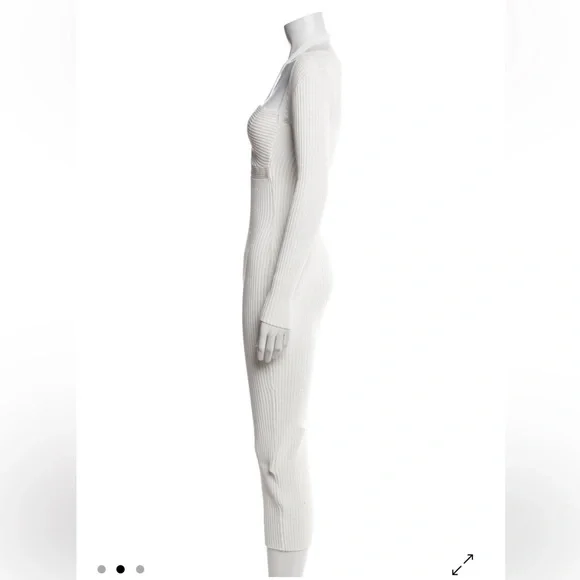 Misha Ribbed Knit Dress - Picture 2 of 4